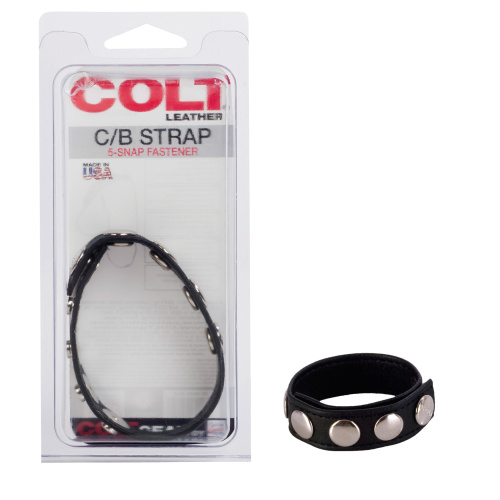 Colt Adjustable 5 Snap Leather  3