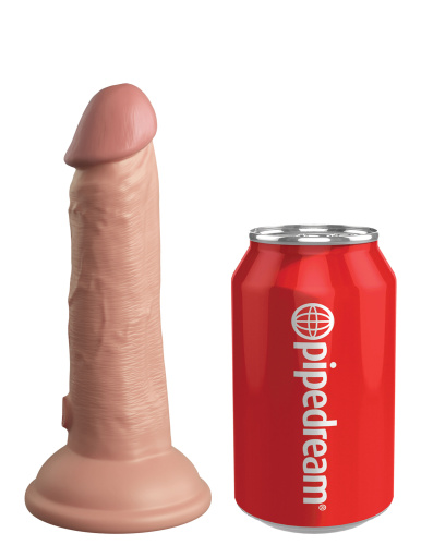 King Cock Elite 6 Inch Silicone Dual Density Cock - Light  5