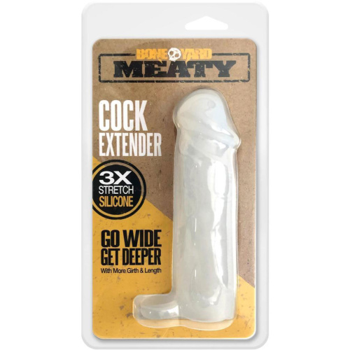 Meaty Cock Extender - Clear  5