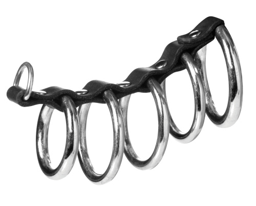 5 Ring Chastity Device  4