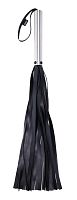 Edge Flogger - Black / Silver