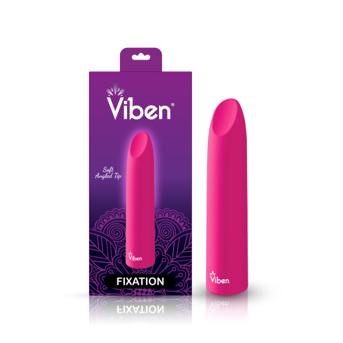 (Presale Only) - Fixation - Hot Pink - Powerful Lipstick Bullet Vibe  3