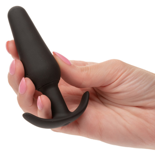Boundless Vibrating Slim Plug - Black  3