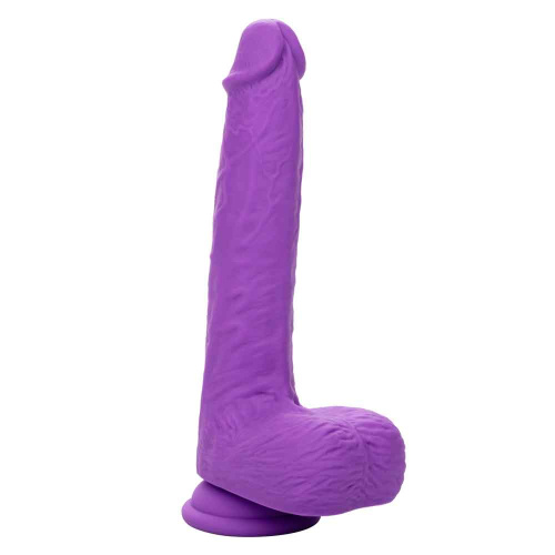 Rechargeable Gyrating and Thrusting Silicone Studs - Purple  5