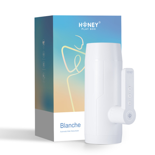 Blanche - Automatic Male Masturbator - White  2