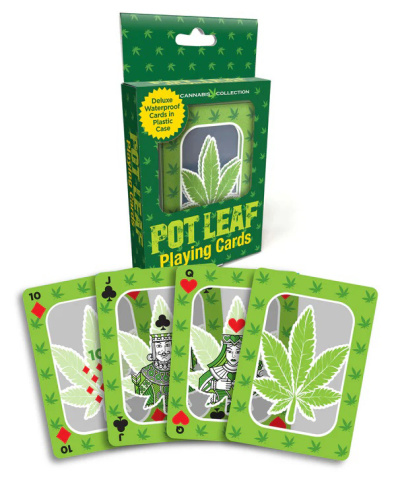 Pot Leaf Waterproof Playing Cards  2