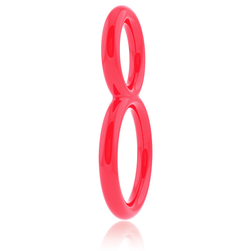Ofinity Double Ring - Red  3