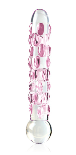 Icicles No. 7 - Clear / Pink  4