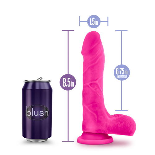 Au Natural - Bold - Thrill - 8.5 Inch Dildo -  Pink  5