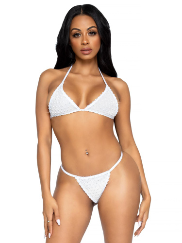 2 Pc Tempest Bikini Set - White- One Size  5