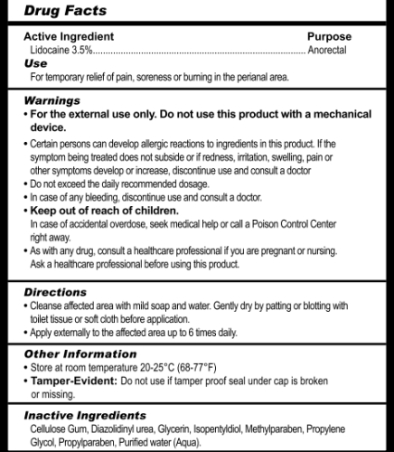 Numb Desensitizing Water Based Lubricant - 8 Fl. Oz. / 236 ml  2