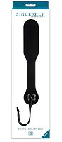 Bow Tie Acrylic Paddle - Black