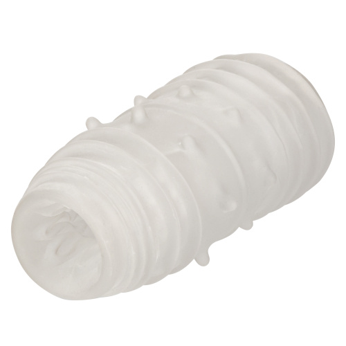 Boundless Reversible Ribbed Stroker - Clear  4
