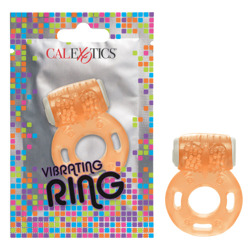 Foil Pack Vibrating Ring - Orange  3