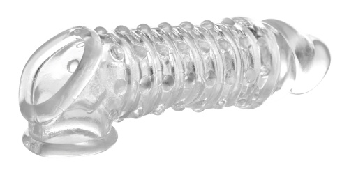 1.5 Inch Penis Enhancer Sleeve - Clear  2