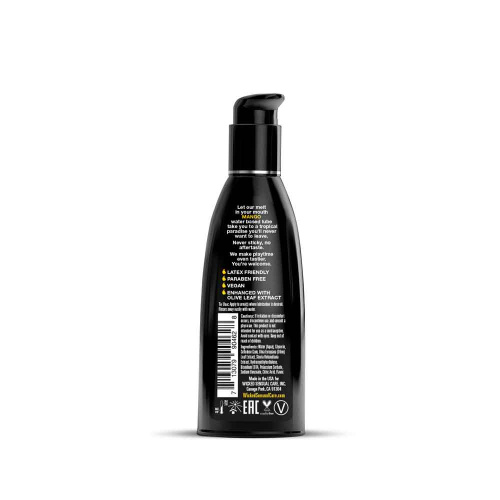 Aqua Mango Flavored Water Based Intimate Lubricant - 4 Fl. Oz.  2