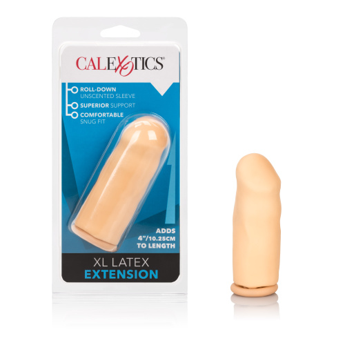 4 Inch Latex Extension - Ivory  4
