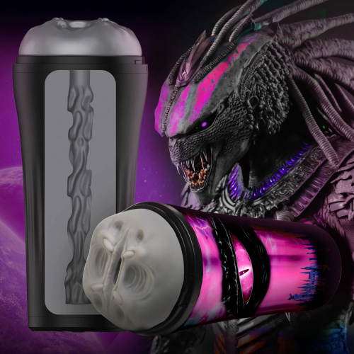 Predator Creature Stroker - Gray  4