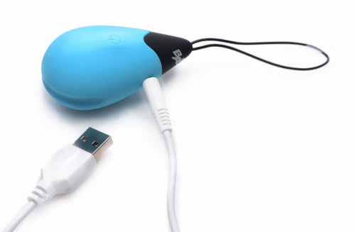 Bang - 10x Silicone Vibrating Egg - Blue  3