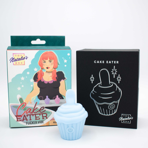 Cake Eater Clit Flicker Stimulator - Blue  5