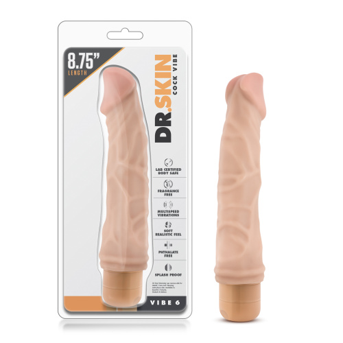 Dr. Skin - Cock Vibe 6 - Beige  3