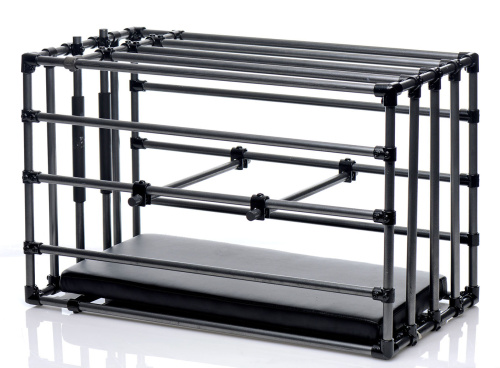 Kennel Adjustable Cage With Padded Board  3
