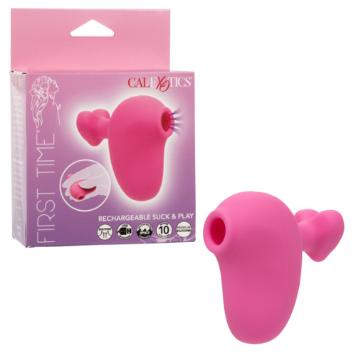 First Time Rechargeable Suck and Play - Pink  2