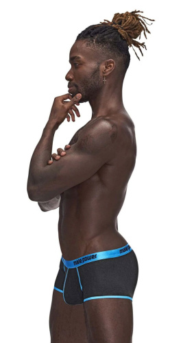 Casanova Uplift Mini Shorts - XL - Black/blue  4