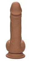 Dual Density Silicone Studs 6.25 Inch - Brown