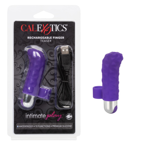 INTIMATE PLAY RECHARGEABLE FINGER TEASER  2