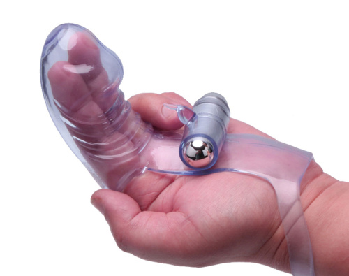 Vibro Finger Wearable Stimulator - Purple  2