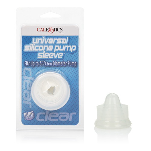 Universal Silicone Pump Sleeve - Clear  5