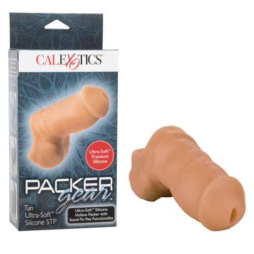 Packer Gear 4 Inch Ultra-Soft Silicone Stp Packer - Tan  4