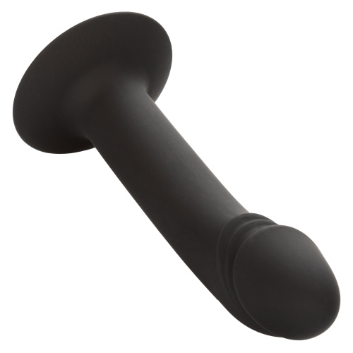Silicone Curved Anal Stud - Black  5