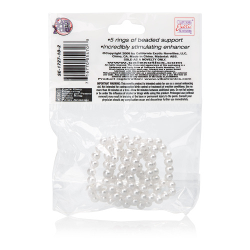 Basic Essentials Pearl Stroker Beads - Small  4