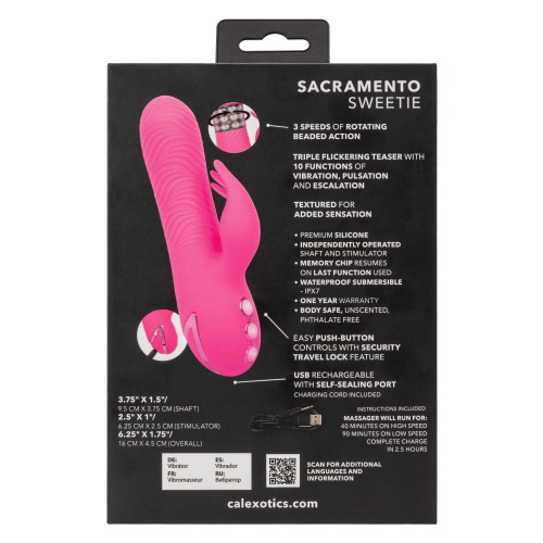 California Dreaming Sacramento Sweetie - Pink  2