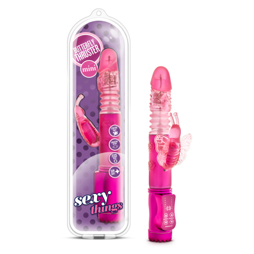 Sexy Things Butterfly Thruster Mini - Fuchsia  3