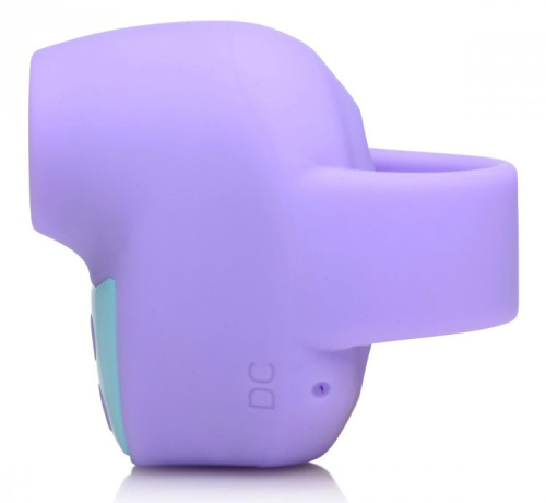 Shegasm Mini 12x Mini Silicone Clit Stimulator - Purple  3