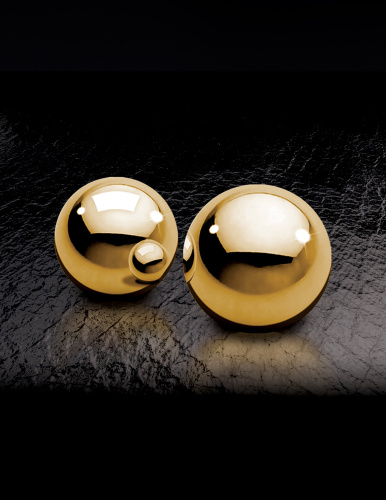 Fetish Fantasy Gold Ben-Wa Balls - Gold  3