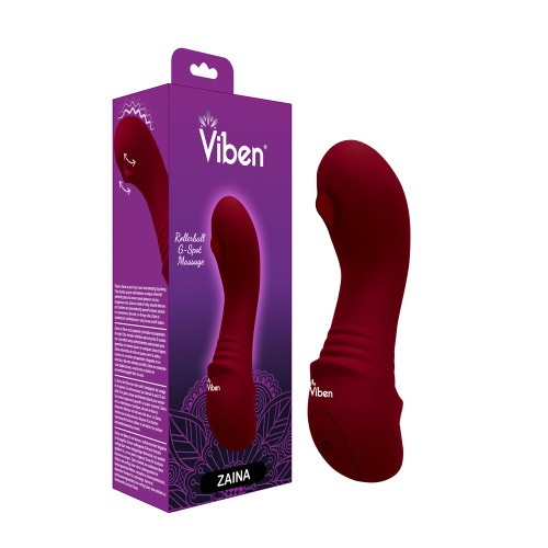 Zaina - Ruby - Intense Mini G-Spot Vibe With Rollerball Massage  5