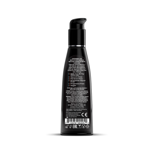 Hybrid Water and Silicone Blended Lubricant - 4 Fl. Oz.  2