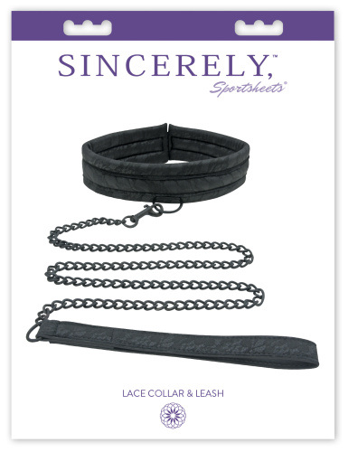 SINCERELY LACE COLLAR & LEASH  2