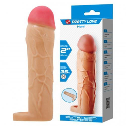 Hani Extended Penis Sleeve - Light  2