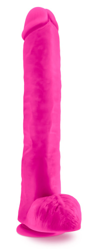 Au Naturel - Bold - Daddy - 14 Inch Dildo - Pink  3