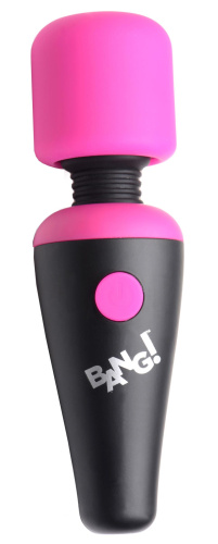 Bang - 10x Vibrating Mini Silicone Wand - Pink  3
