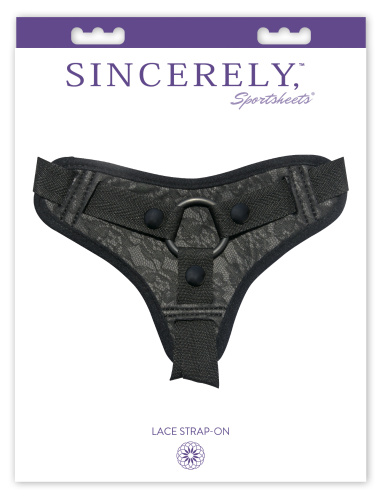 Sincerely Lace Strap-On  2