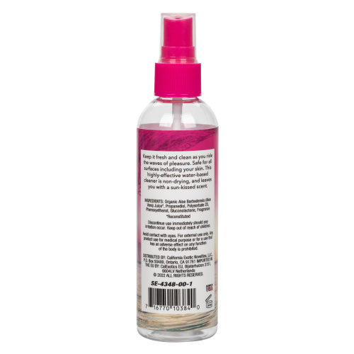 California Dreaming Tropical Scent Body Safe Toy  Cleaner 4 Oz  2