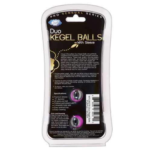 Duo Kegel Balls Purple  2