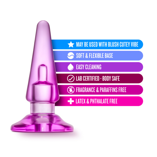 B Yours - Basic Anal Plug - Pink  3