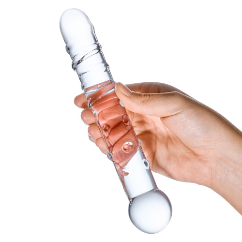 Callisto Clear Glass Dildo  5